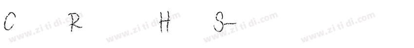 Chalk Rounded Hand S字体转换 Chalk Rounded Hand S字体转换